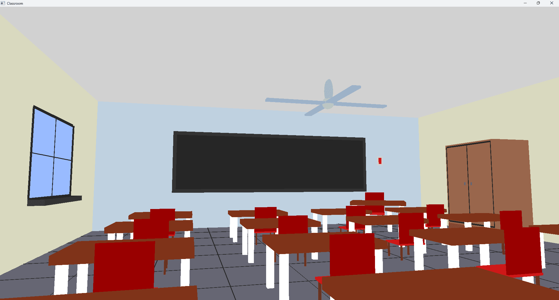 3D Classroom Simulator